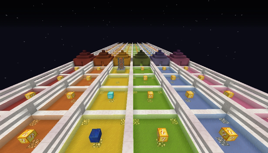 Lucky Block Race 1.19.3 Minecraft Map