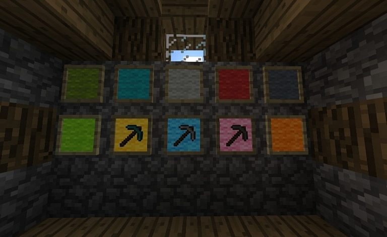 Скачать датапак Item Frame Color для Майнкрафт 1.20.5/1.19.4/1.18.2/1.